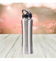 KİŞİYE ÖZEL İSİM BASKILI EMZİKLİ PASLANMAZ ÇELİK TERMOS 500 ML (Metal)