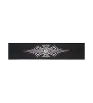 Planet Waves 64P02 6.4 cm Geniş Dokuma Gitar Askısı - Iron Cross (Orta/Profesyonel Seviye) Demir Haç Deseni, 64mm Genişlik ile Yüksek Konfor ve Ayarlanabilir Boy