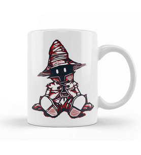 Final Fantasy Vivi Final Fantasy Kupa Bardak Porselen