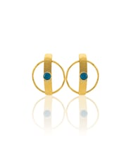 Kadir Jewellery 22 Ayar Altın Kaplama Vintage Küpe -El İşçiliği Ve Hipoalerjenik Küpe