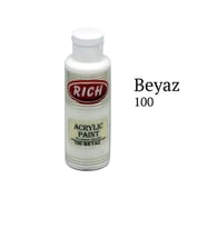Rich Master Akrilik Boya 120 cc. 100 Beyaz 