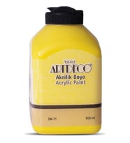 Artdeco 500Ml Koyu Sarı Akrilik Boya 3602