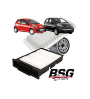 Peugeot 107 / Citroen C1 1.0 Benzin Periyodik Yağ Bakım Seti Hava+Yağ+Standart Polen 3lü