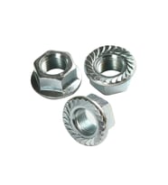 Altıköşe Flanşlı Somun M6 - 10 Adet
