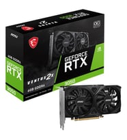 MSI RTX3050 6GB VENTUS 2X 6G OC GDDR6 96bit HDMI DP PCIe 16X v40