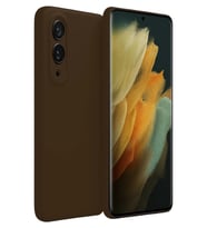 Durukar® Samsung Galaxy S25 Edge First Silikon - Kahverengi