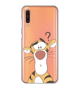 Samsung Galaxy A50 - A30S Uyumlu Tigger Tasarımlı Şeffaf Telefon Kılıfı