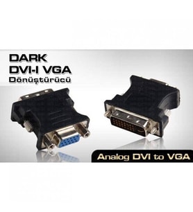 DARK DARK DK-HD-ADVIXVGA DVI TO VGA 24+5 ÇEVİRİCİ ADAPTÖR