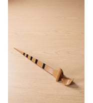 Nymphadora Tonks Asası 30 cm - Çizgili Özel Tasarım PLA Koleksiyon Asa Harry Potter Serisi