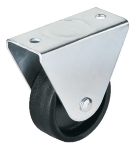 Hts 104 - 50 mm Sabit Siyah Teker 4 Adet TG-V 5046