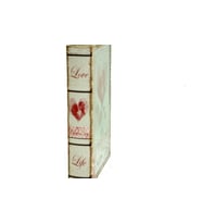 Kutu Kitap Aynalı Valentine Dekoratif Hediyelik
