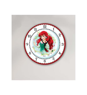 Retro Tasarımlı Çocuk odası Duvar Saati (Desenli)
