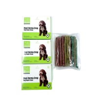 3 Kutu 1-10kg Köpekler İçin Damla + 25li Munchy Ödül Çubuğu