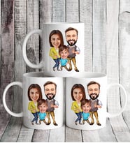 Babalar Gününe Özel Karikatür Kupa Bardak 125