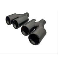 M-PERFORMANCE YUVARLAK EGZOZ UCU SETİ SIYAH