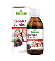 HÜNNAP KARADUT ŞURUBU 50 ML (Renksiz)