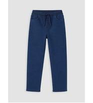 LCW Kids İndigo Beli Lastikli Polar Astarlı Erkek Çocuk Jean Pantolon