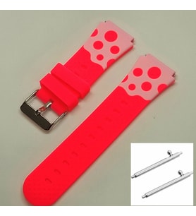 SMART KİDS AKILLI SAAT KORDONU UYUMLU SİLİKON PEMBE RENK - 20 MM
