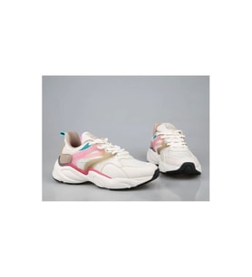 Jump 30905 Phlon Hafif Taban Bağcıklı Unisex Sneakers BEJ