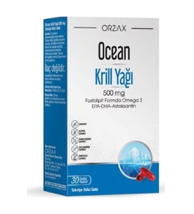Ocean Krill Oil 500 mg 30 Kapsül