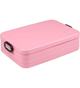 Rosti Lunchbox Take A Break Large A, plastik, Nordic pembe, 25,5 x 17 x 6,5 cm