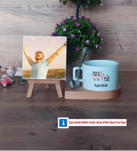 Paramedik Fotoğraflı Dekoratif Taş, Kupa Bardak Beyaz Hediye (Model 8)