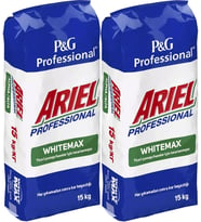 Ariel Matik Toz Çamaşır Deterjanı 30KG Whıtemax (2PK*15KG) (200 Yıkama)