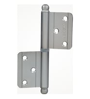 Yönsüz Kapı Menteşesi 12cm Aluminyum Saten (2 Adet) (Gri)