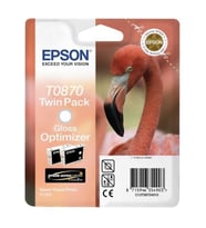 Tonersepeti Epson T0870-C13T08704020 Orjinal Parlaklık Düzenleyici Kartuş 2'Li