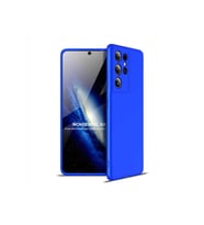 Samsung Galaxy S21 Ultra Uyumlu Kılıf Zore Ays Kapak (Mavi)