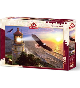 Art Puzzle Gündoğumunda Yüksek Uçuş 1000 Parça Puzzle 4221