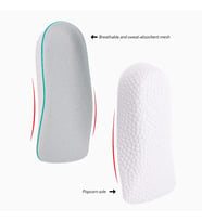 3.5 cm Erkek Gizli Topuk Yükseltici Boy Uzatıcı Ortopedik Tabanlık Köpük Ayakkabı Tabanlığı (Beyaz - Mavi - Gri)