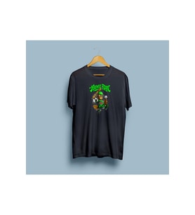 Oversize Home Run Beyzbol Maymunu unisex T-shirt