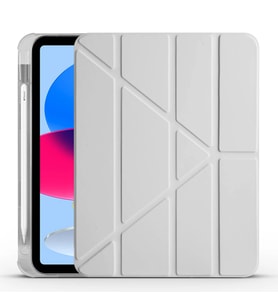 Apple iPad 11.Nesil 2025 Kılıf Zore Tri Folding Kalem Bölmeli Standlı Kılıf