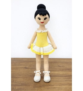 Lily Balerin Amigurumi Örgü Bebek