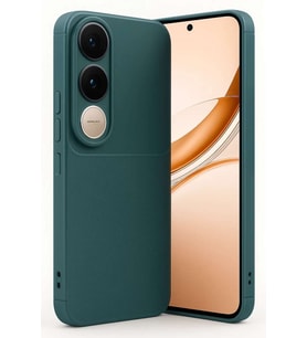 V50 Lite 4G Auto Focus Karbon Kapak - Koyu Yeşil