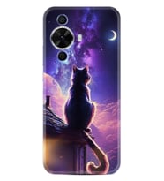 Huawei Nova 12S Kılıf Boutique Baskılı Resimli Damdaki Kedi Pcode -091