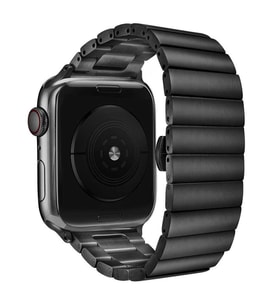 Apple Watch 38mm - 40 mm KRD-41 Metal Kordon (Siyah)