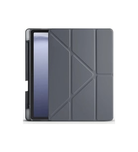 Huawei Honor Pad X9 11.5 Kılıf Kalemlikli Mars Tablet Kılıfı - Koyu Gri