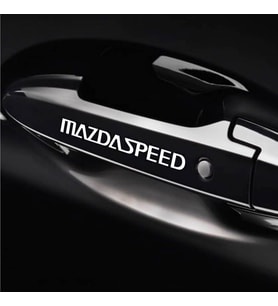 Speed mazda Kapı Kolu Sticker 10Adet MD3