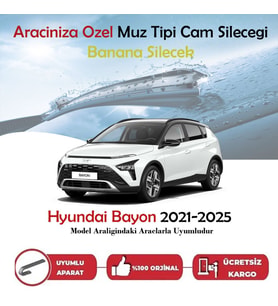 Hyundai Bayon Muz Silecek Takımı 2021-2025