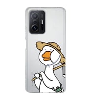 Redmi Mi 11T/Mi 11T Pro Uyumlu Ördek Desenli Şeffaf Telefon Kılıfı