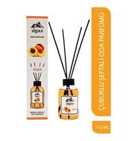 Reed Dıffuser Şeftali Oda Parfümü 110 ml Tropikal Meyve Oda Kokusu