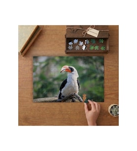 Gagalı Kuş - Doğa - Kuş - Manzara Tasarımı 240 parça Ahşap Puzzle Ahşap Kutuda MP01476