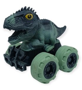 Sürtmeli Dinazor Arabalar 12 cm - H-20 - Stegosaurus - Yeşil