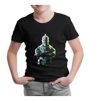 Fortnite - Chevalier 2 Siyah Çocuk Tshirt