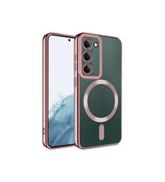 Samsung Galaxy S23 Uyumlu Kılıf M-safe Wireless Şarj Özellikli Zore Setro Silikon
