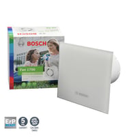BOSCH F1700 DP125 Mat Beyaz Sessiz Banyo Aspiratörü-Fanı 145m3h