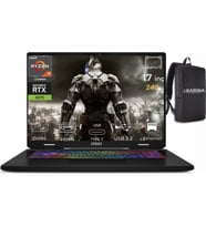 MSI Msı Crosshair A17 Hx Ryzen 7 8840HX D8WGKG-038XTR-K03 32GB 2tb RTX5070 8gb Freedos 17" Wqxga Gaming Laptop & D8WGKG038XTRK03