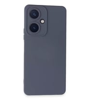 Newface Vivo Y27 Kılıf Nano içi Kadife Silikon - Gri